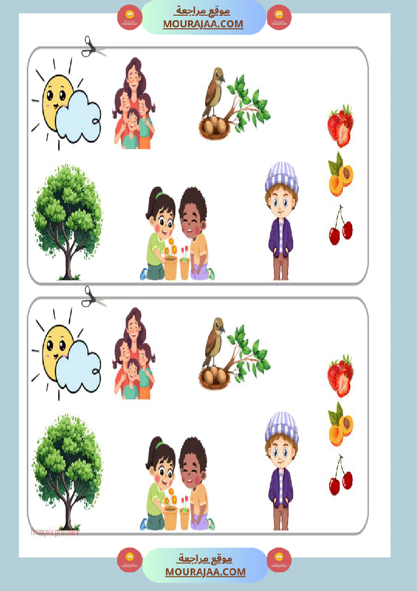 affichage les quatres saisons