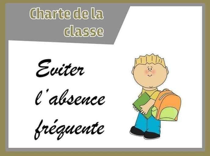 affiche charte de la classe