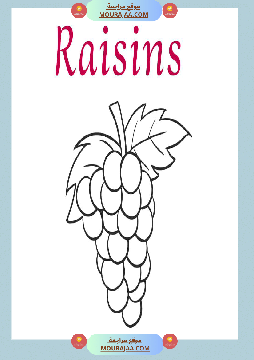 coloriage les fruits