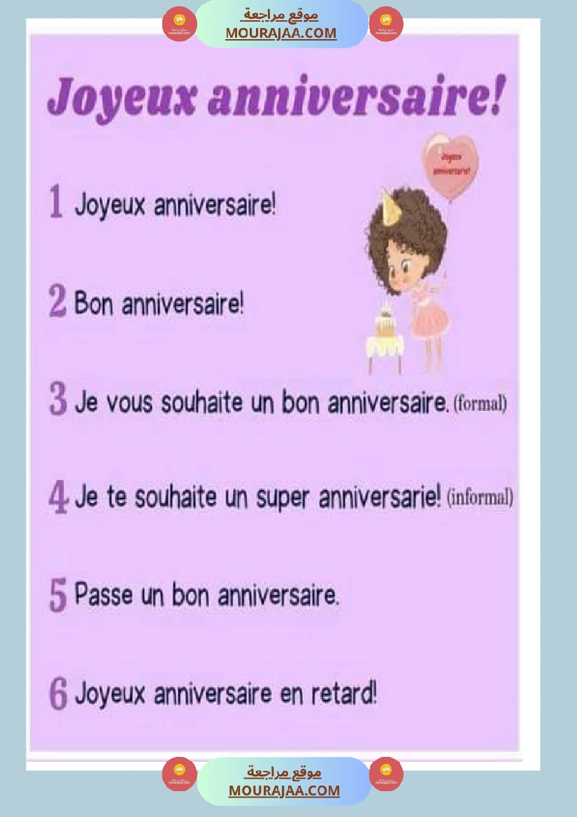 dire joyeux anniversaire