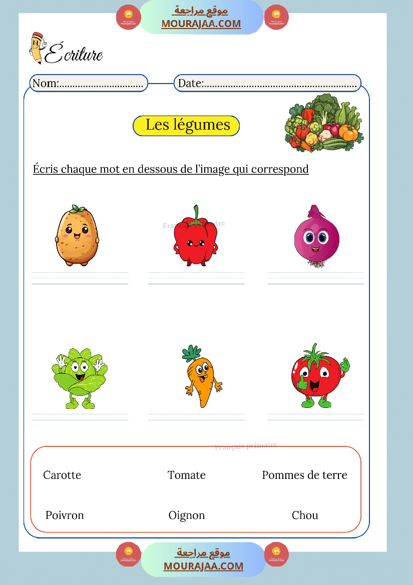 ecriture pour classe cp