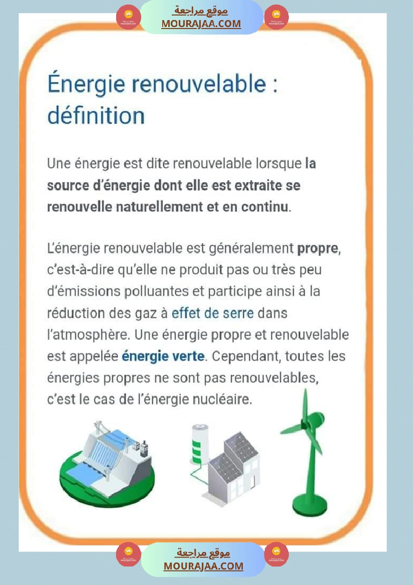 energie renouvelable