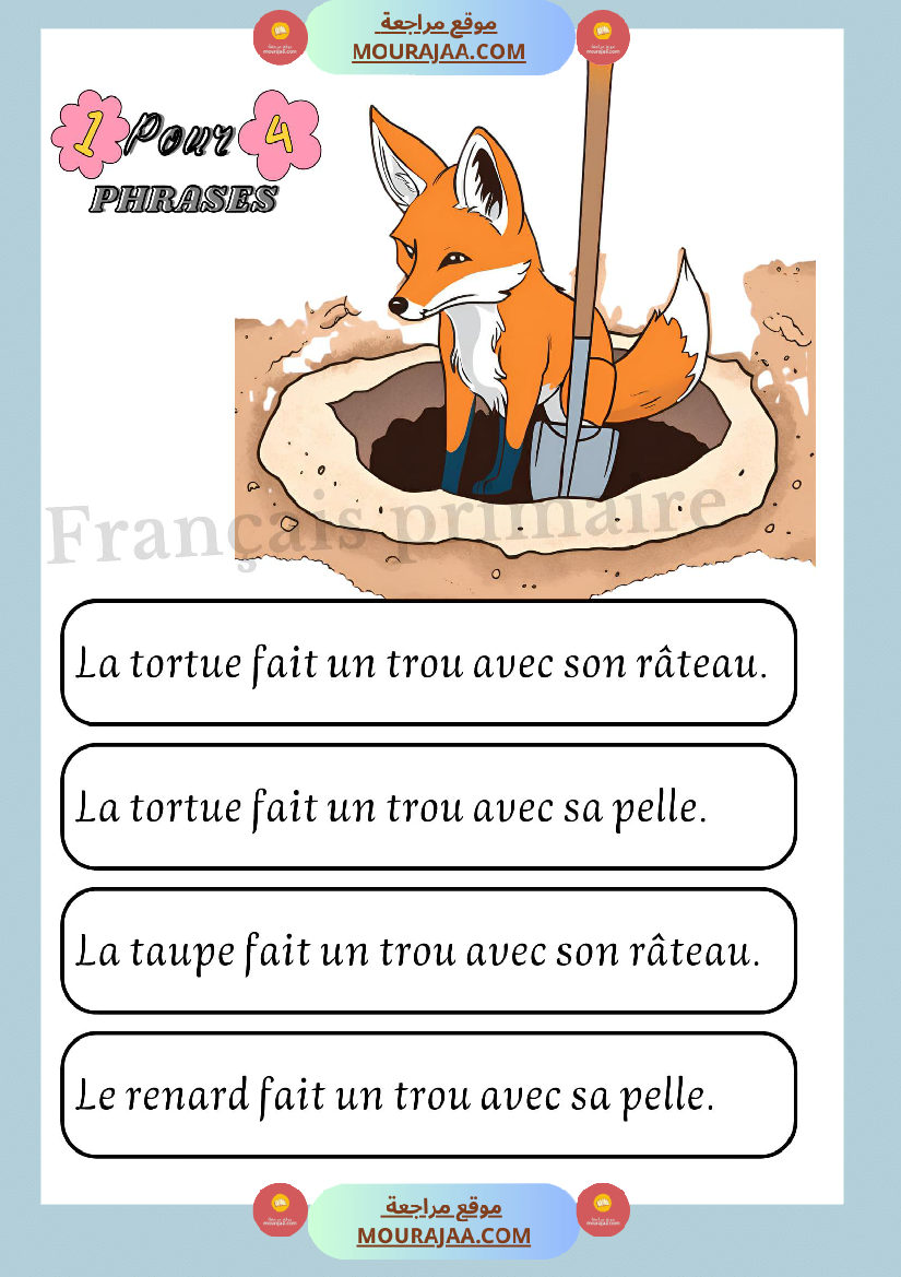 exercices sur les phrases