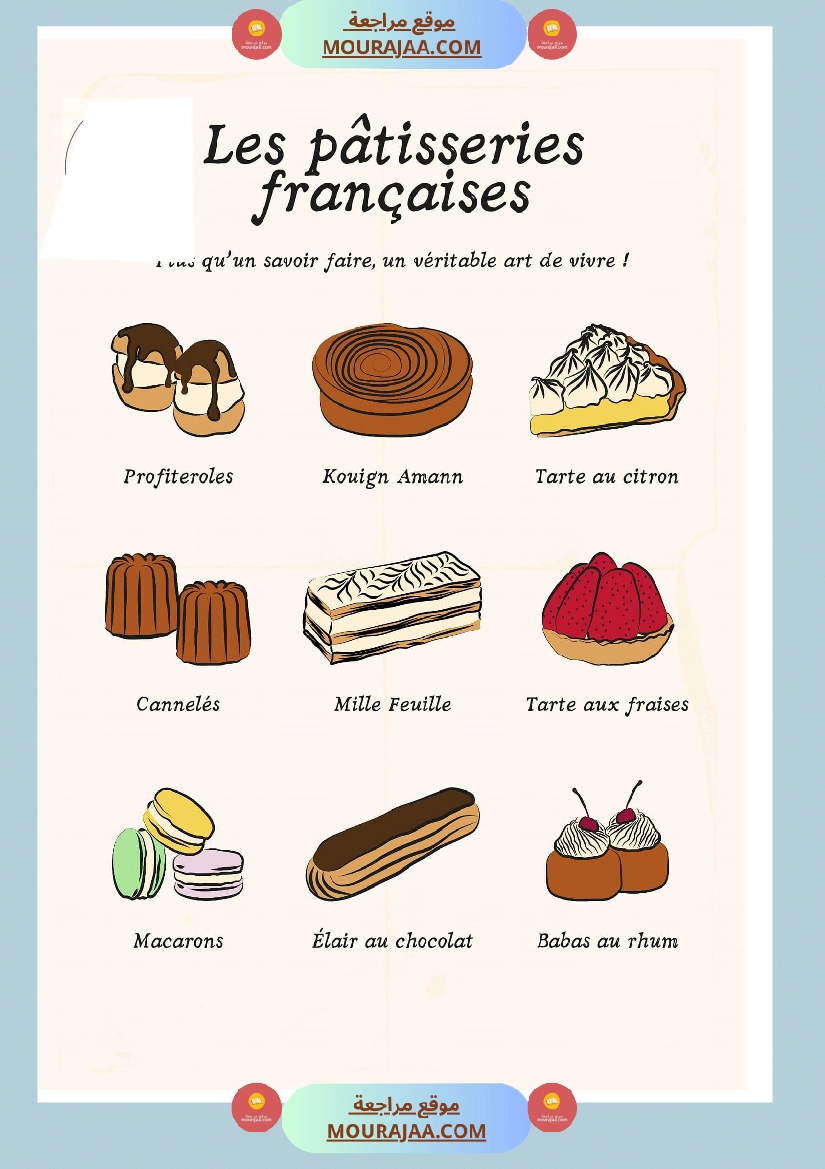 les pattisserie francaises