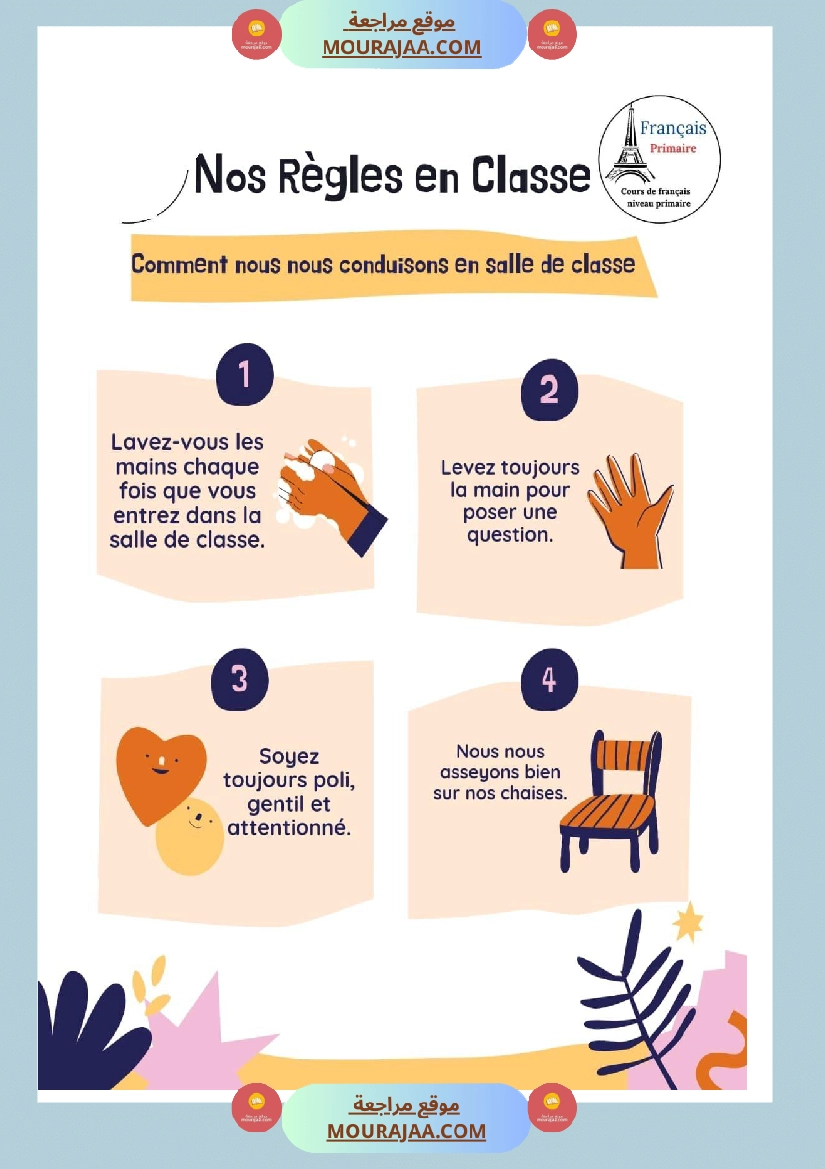 nos regles en classe