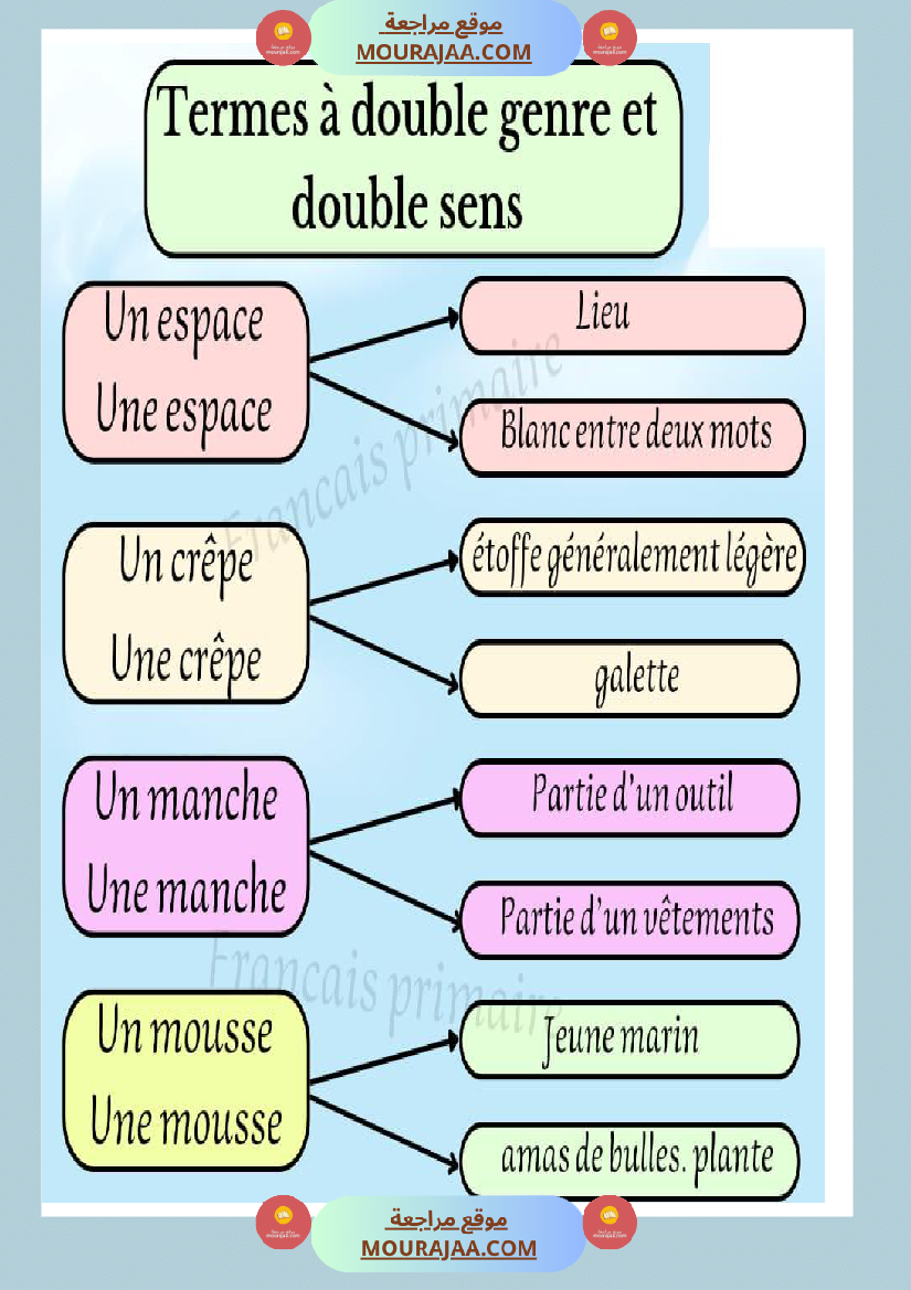 termes a double genre et double sens 2