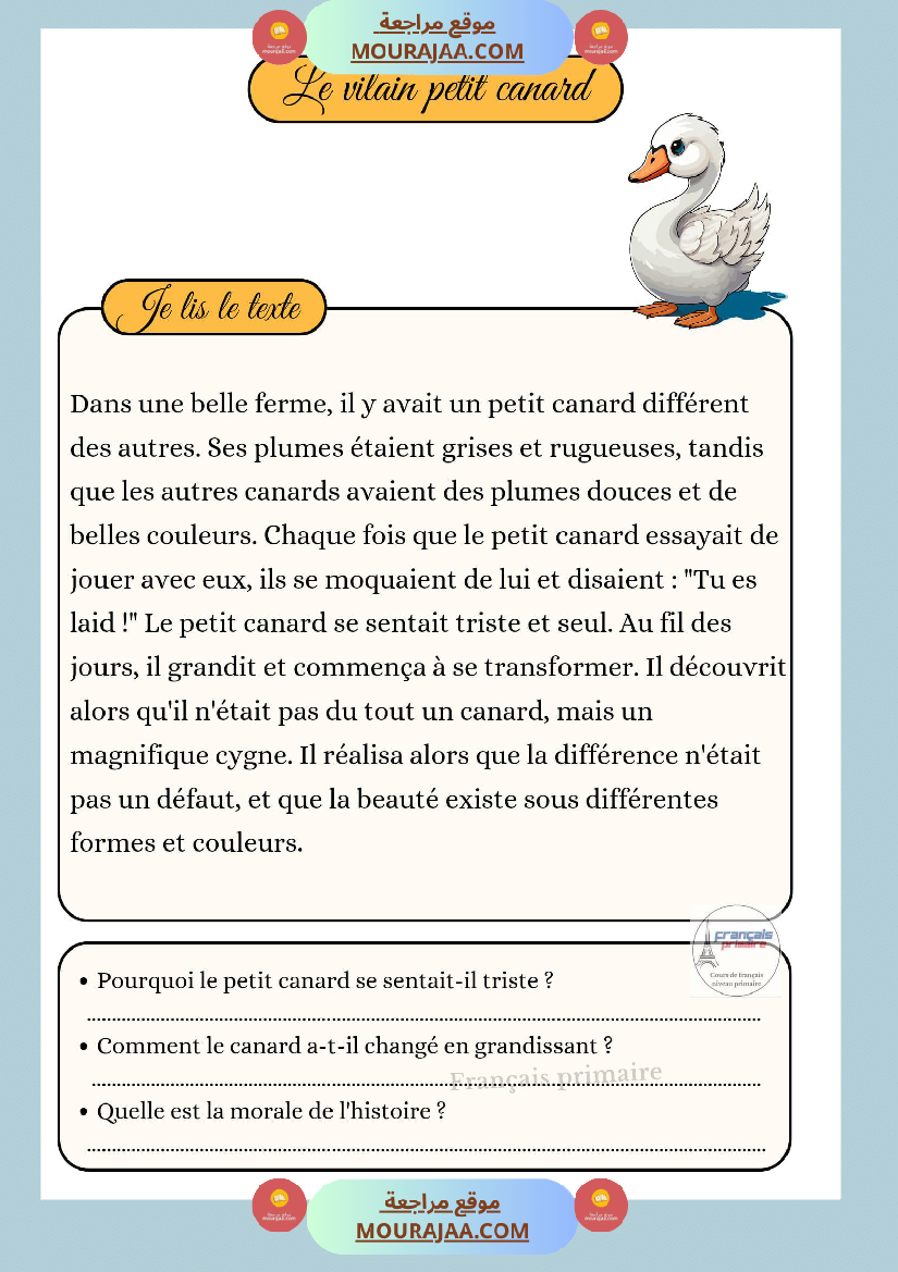 texte sur les animaux