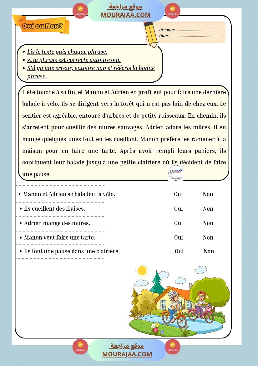 texte sur les saisons