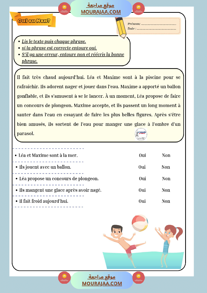 texte sur les saisons