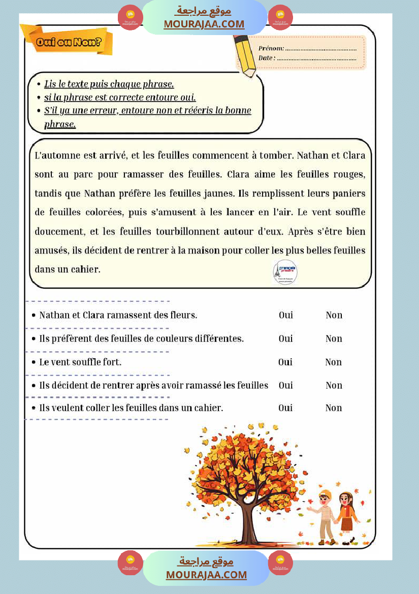 texte sur les saisons