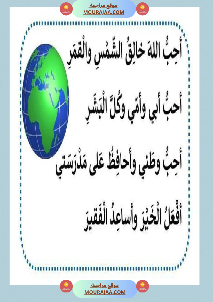 فقرات مميزة في التواصل الشفوي مع صور مع إصلاحها السنة الاولى
