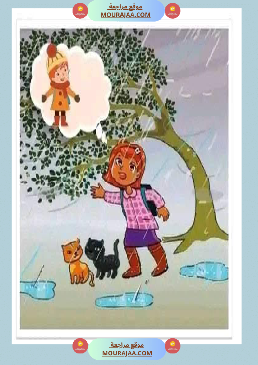 فقرات مميزة في التواصل الشفوي مع صور مع إصلاحها السنة الاولى