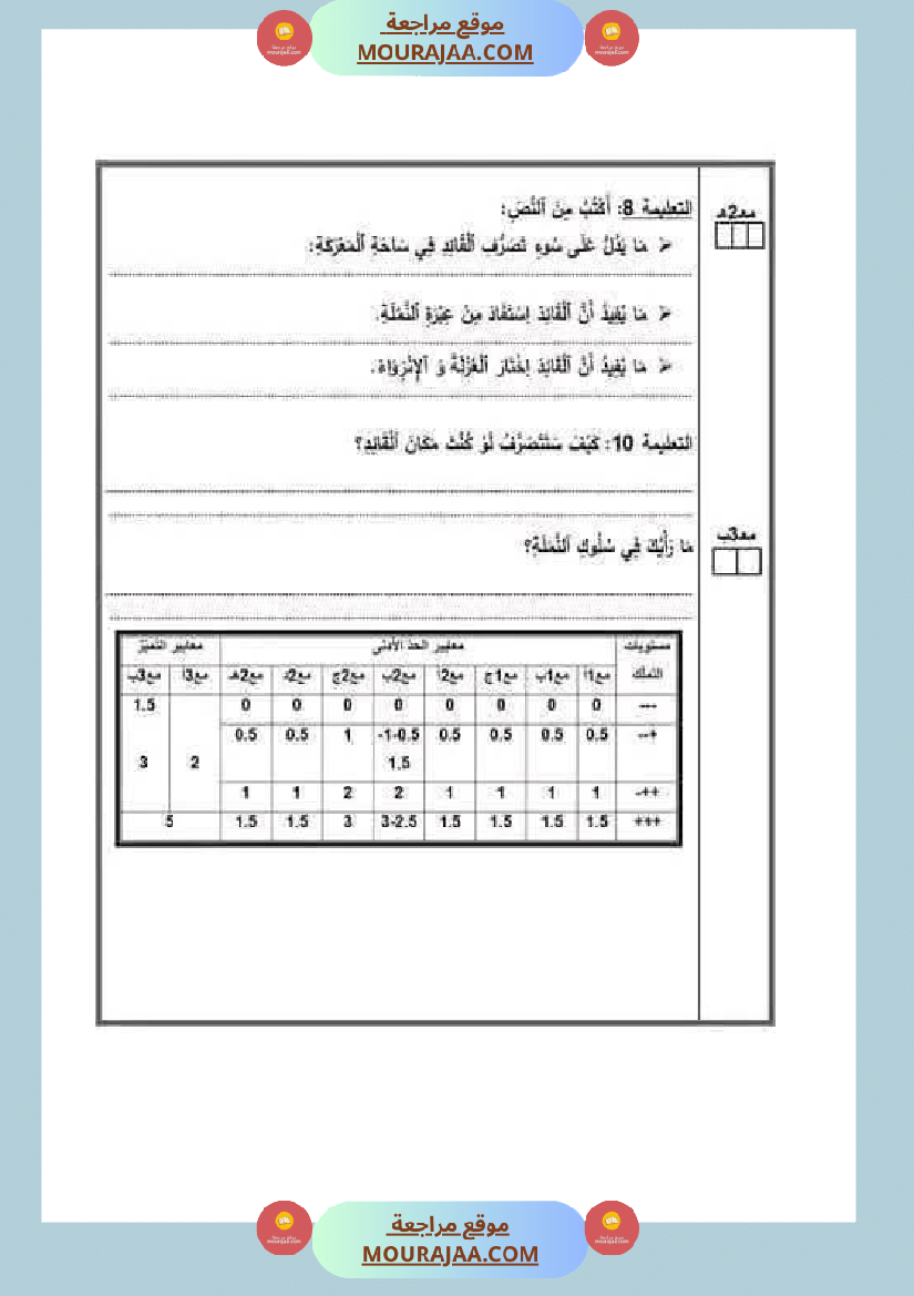 قراءة_لأبطال_السنة_الرابعة