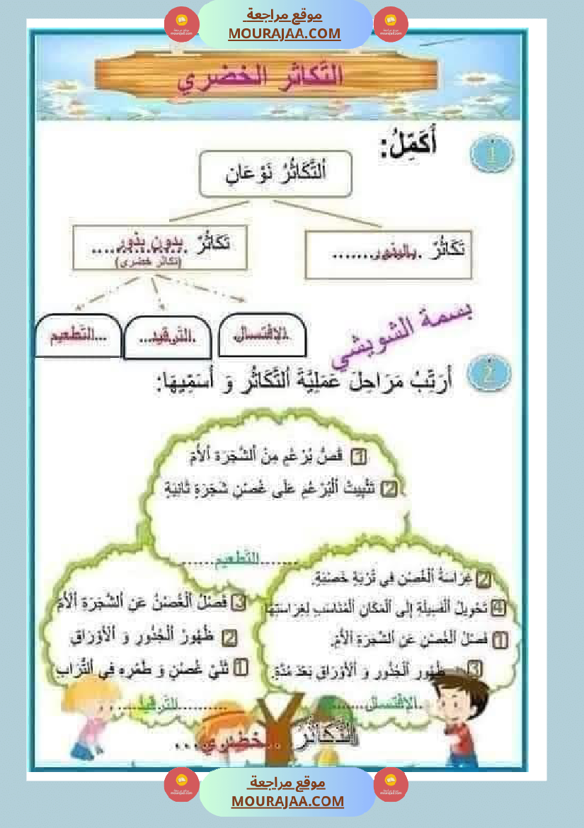 إيقاظ علمي سنة رابعة ثلاثي الثالث 