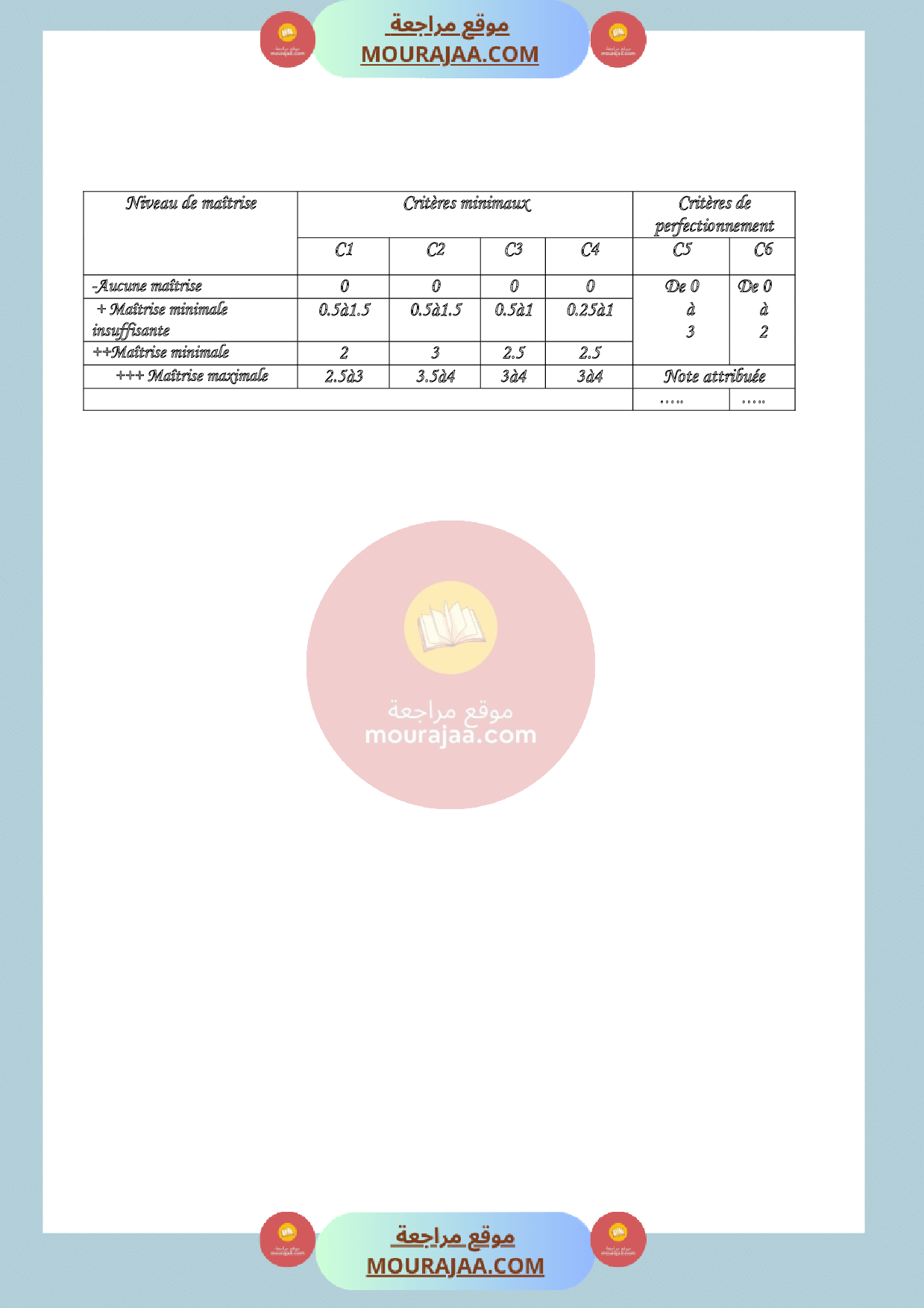 epreuve lecture 6eme 3eme trimestre 
