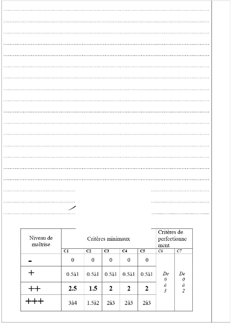 epreuve expression ecrite cinquieme 2tr9