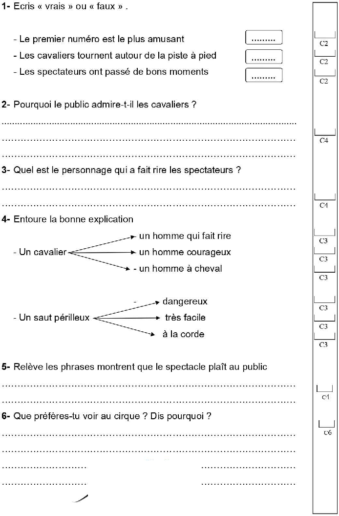 epreuve lecture comprehension cinquieme annee 2tr 22 (2)