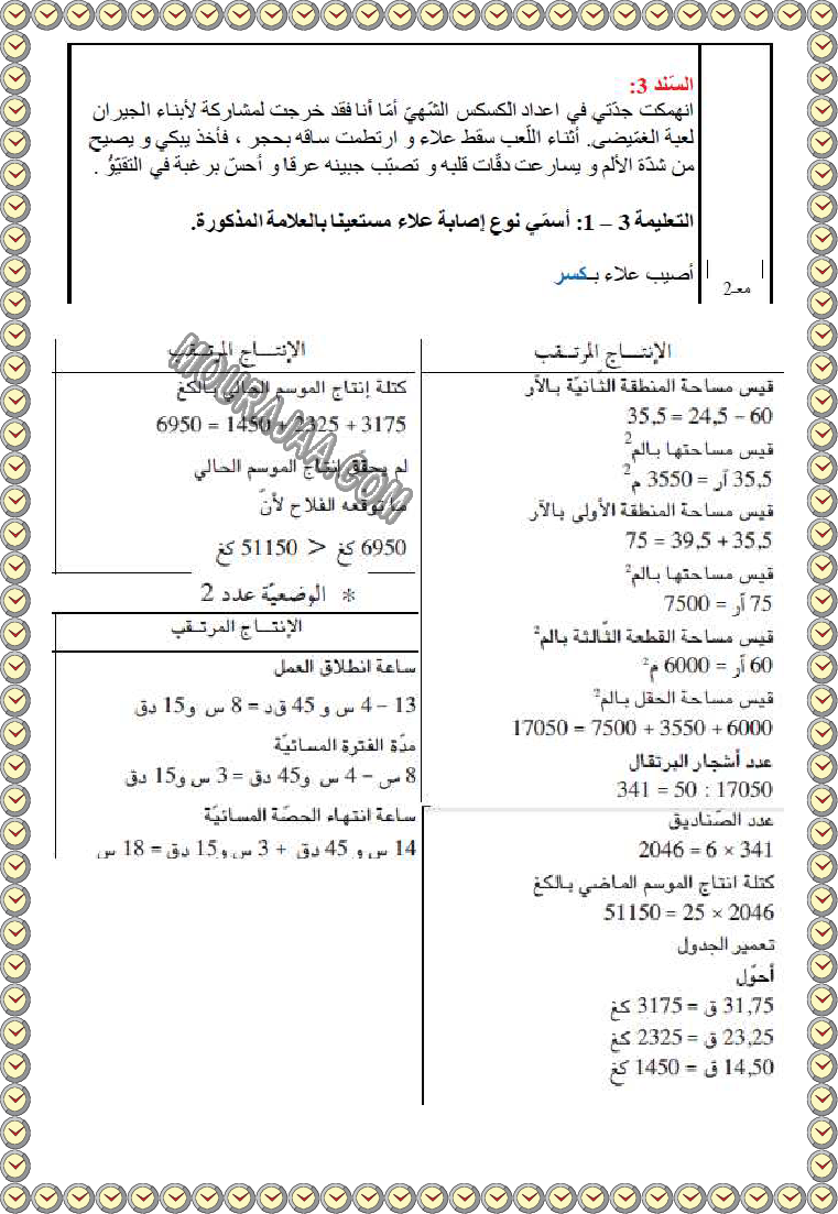 ايقاظ ثلاثي ثاني مع الاصلاح