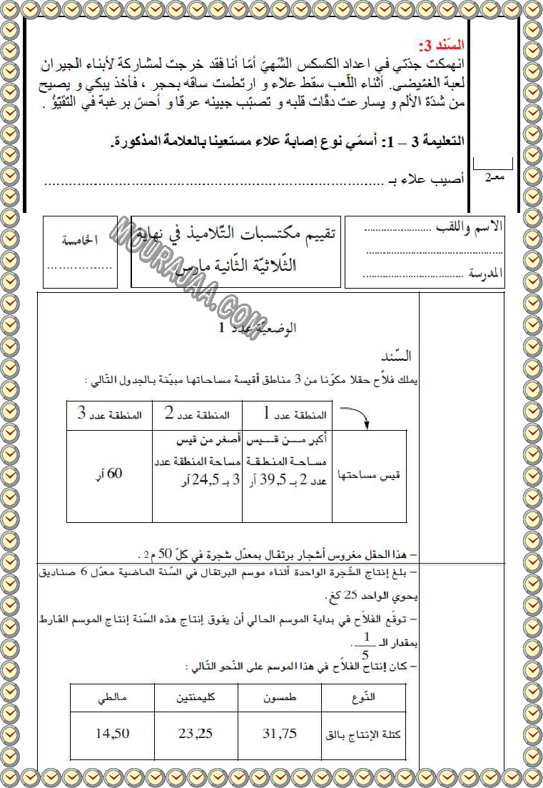 ايقاظ ثلاثي ثاني مع الاصلاح