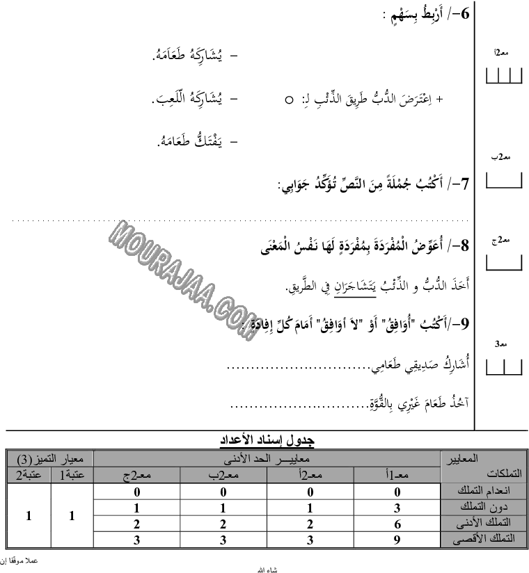 قراءة سنة أولى ثلاثي ثالث.pdf