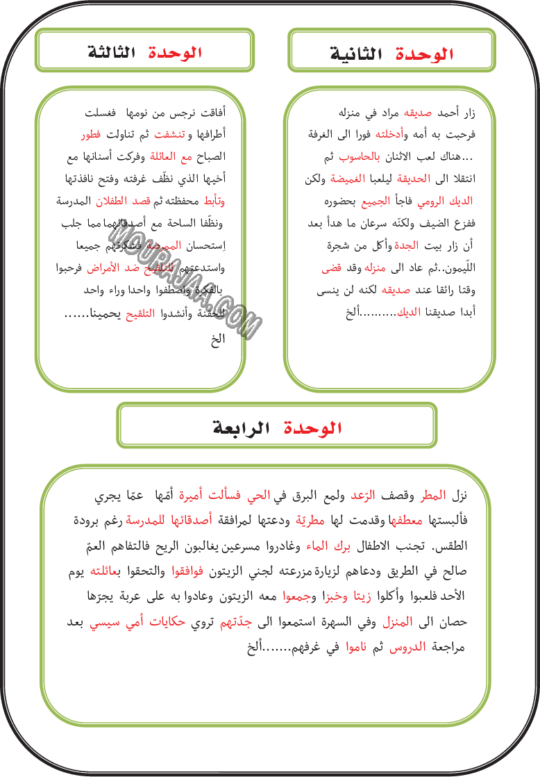 كتاب الانتاج الكتابي للسنة الاولى (2)