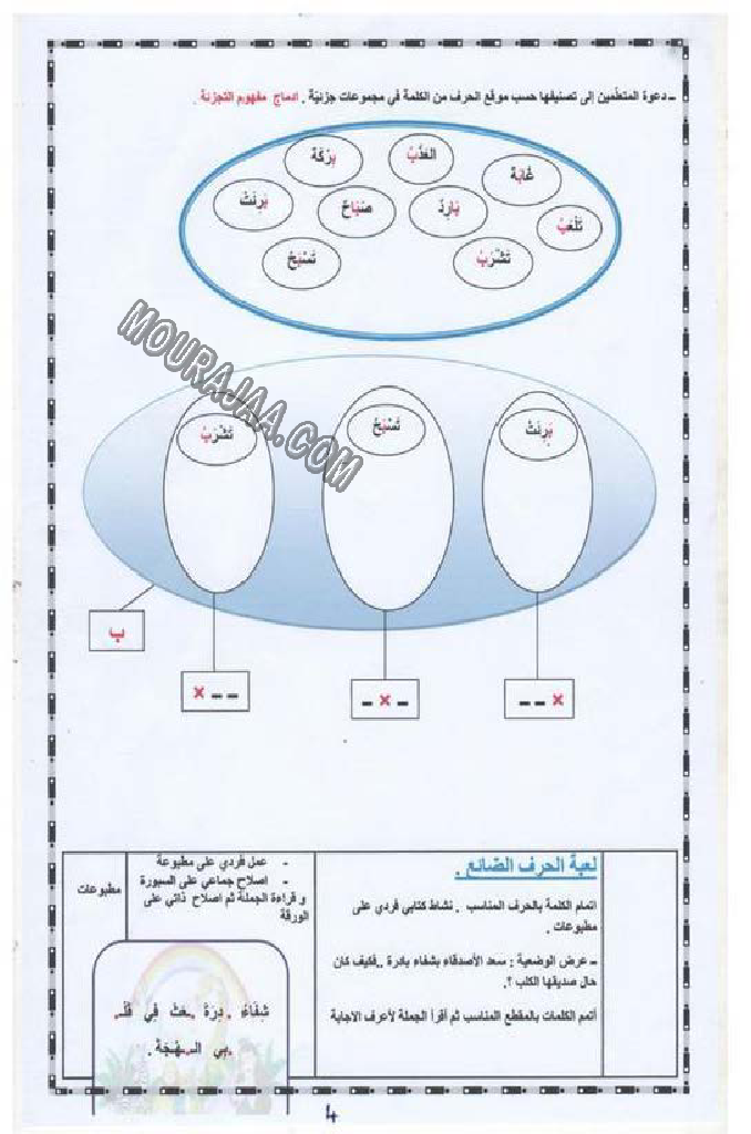 حروف و قراءة سنة 13اولى