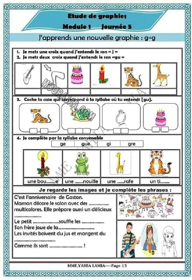 francais module 1 vive l ecole