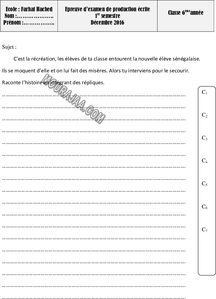epreuve production 6eme annee 1tr 2022-16