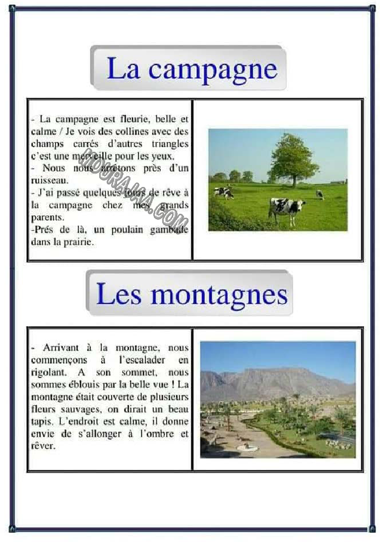 la compagne les montagne