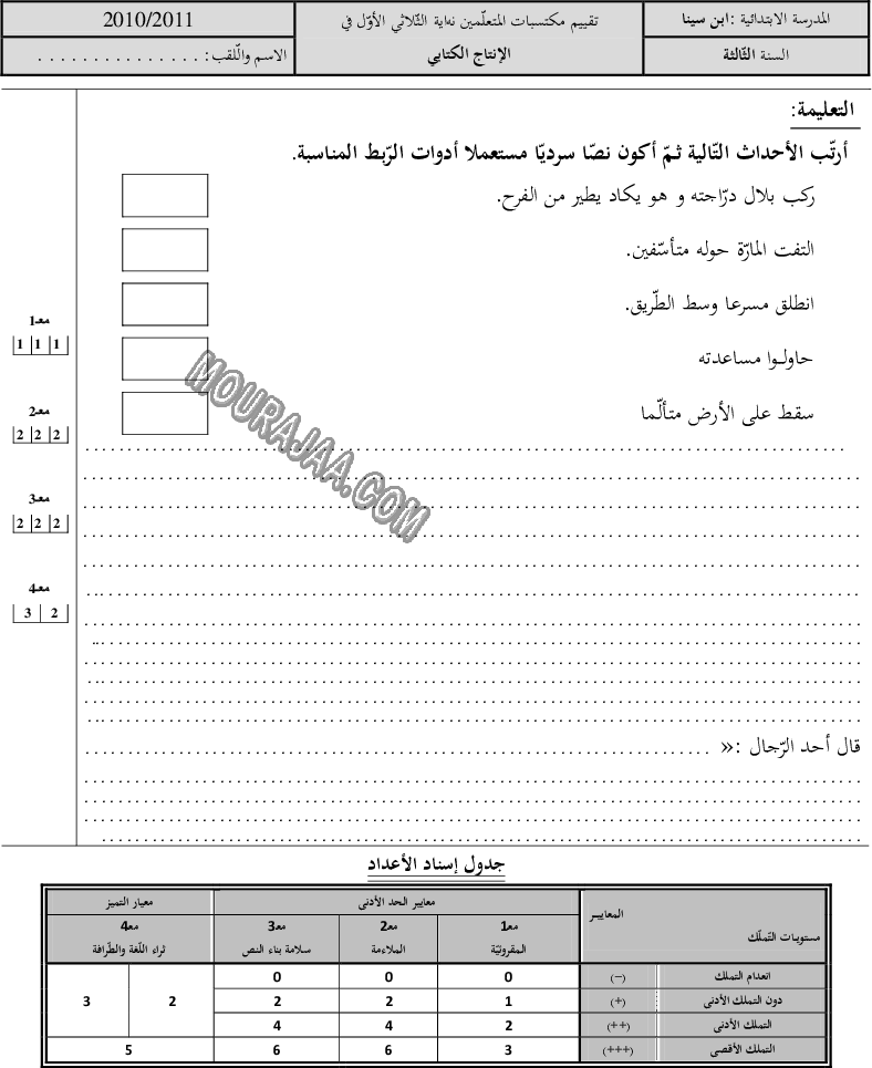 انتاج كتابي ثلاثي اول (7)