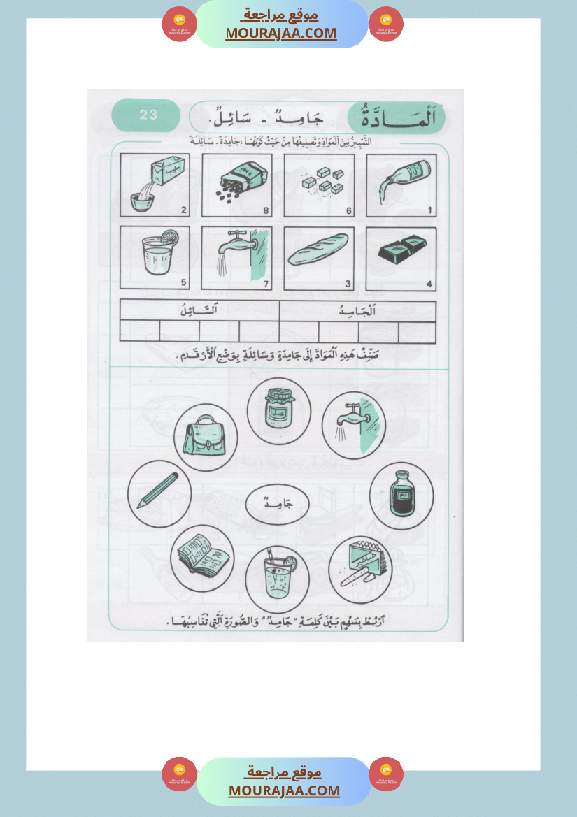 كتاب الايقاظ العلمي مذكرات التلميذ سنة اولى