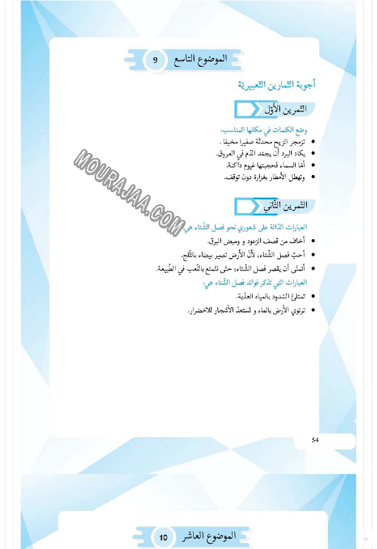 كتاب مساعد للمعلم والتلميذ عن كيفية إنشاء تعبير كتابي 