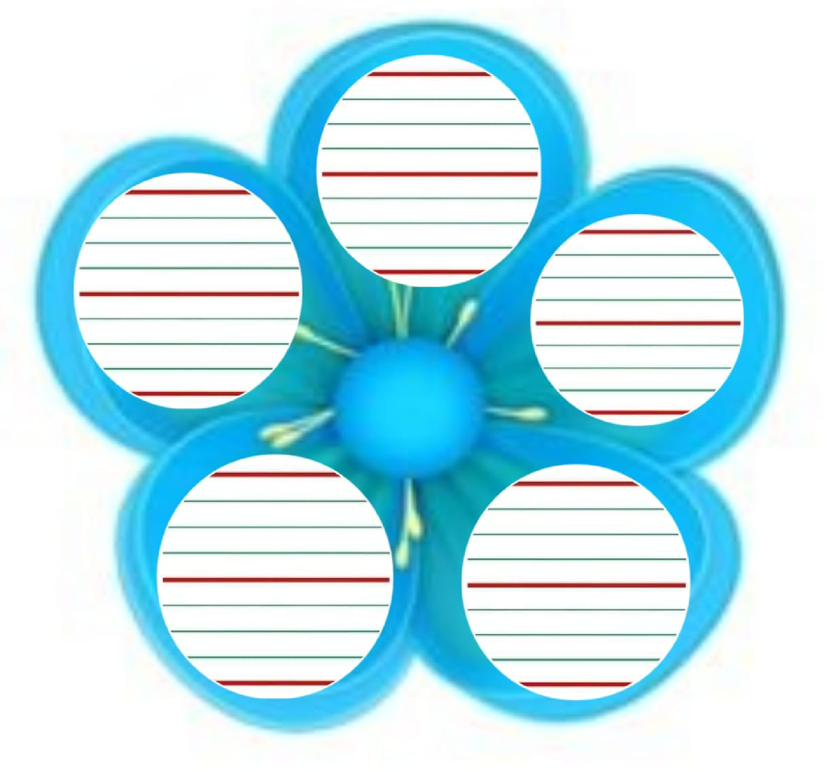 وردة للكتابة