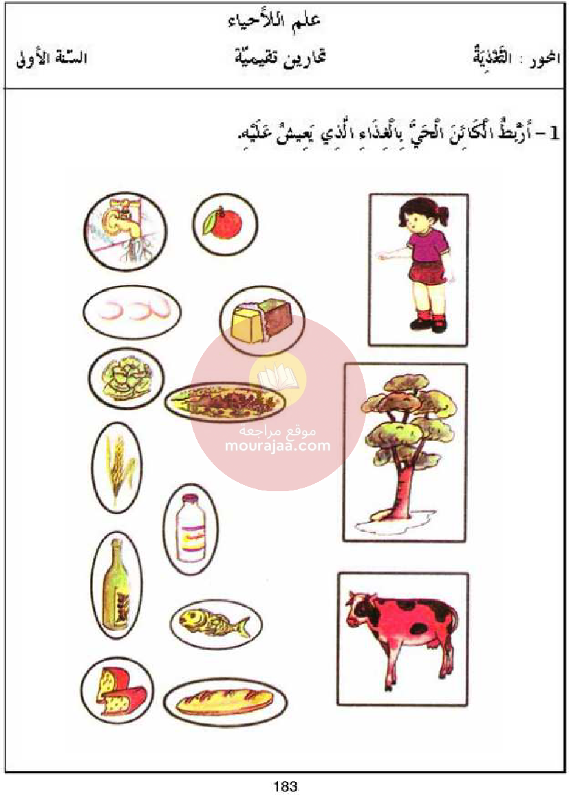 كتاب امتحانات سنة أولى ايقاظ علمي كل المحاور