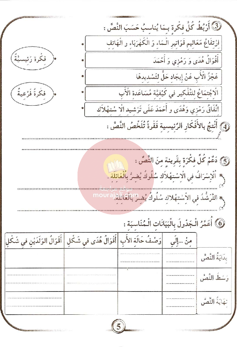 كتاب بشائر الفوز سنة الخامسة الجزء الثالث
