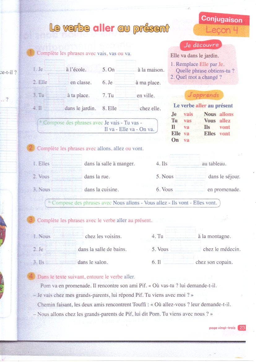 livre la boite au lettre grammaire