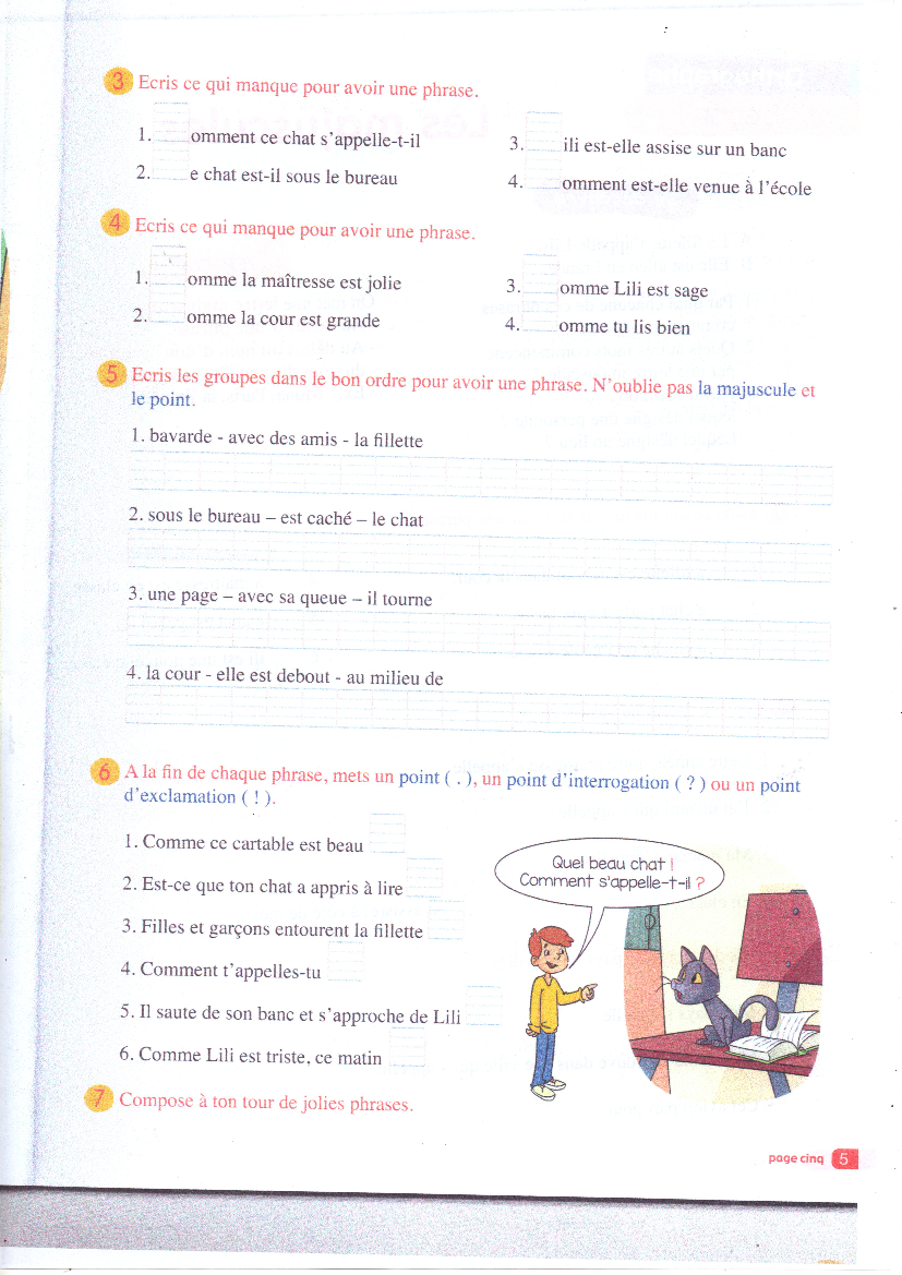 livre la boite au lettre grammaire