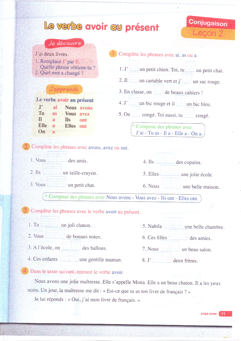livre la boite au lettre grammaire