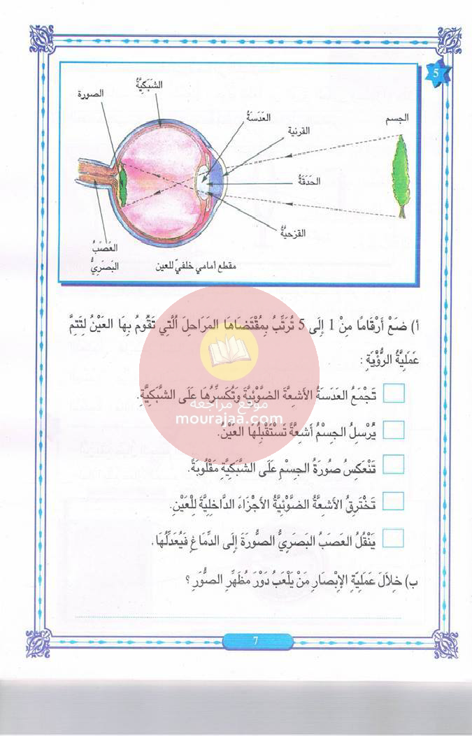 كتاب المنير في الايقاظ سنة 6