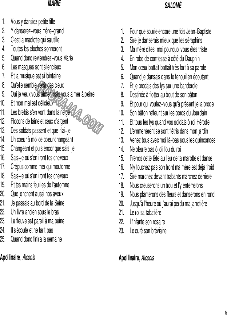 Jeux de lecture pour les 6èmes