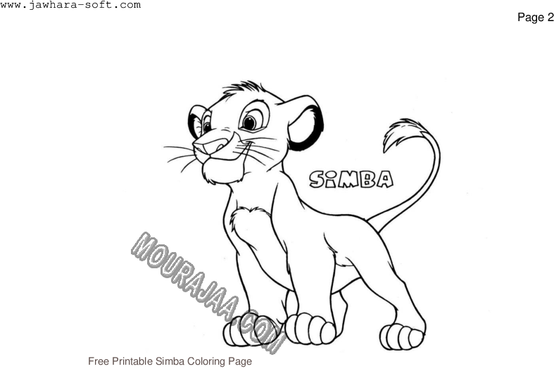 Lion King Coloring Pages
