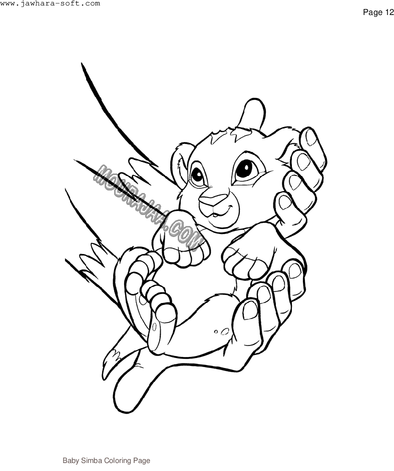 Lion King Coloring Pages