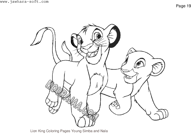 Lion King Coloring Pages