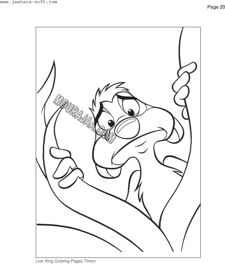 Lion King Coloring Pages