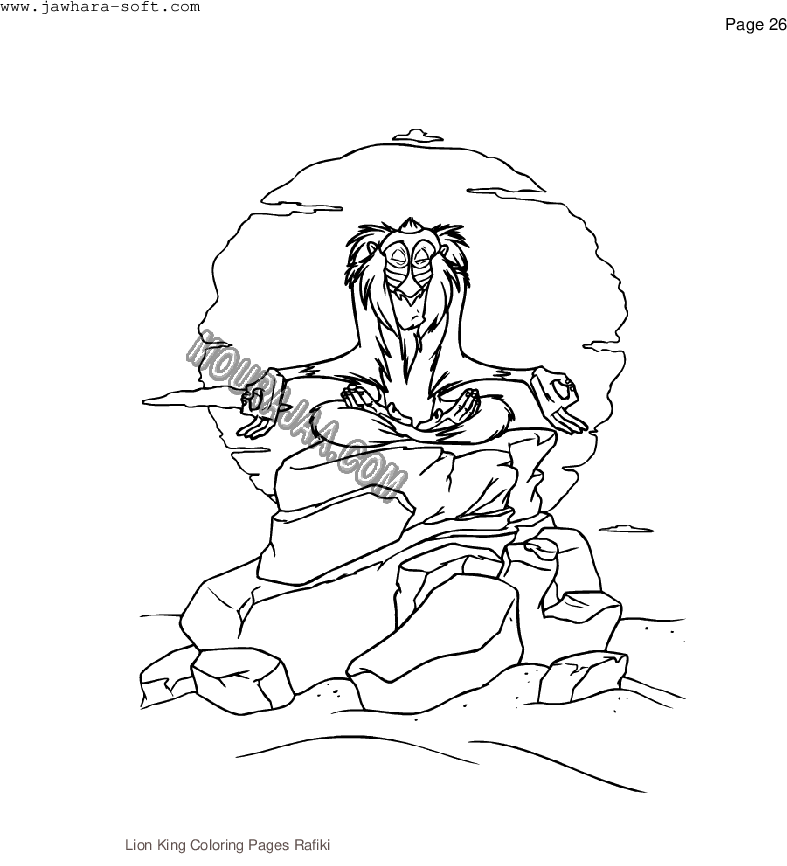 Lion King Coloring Pages