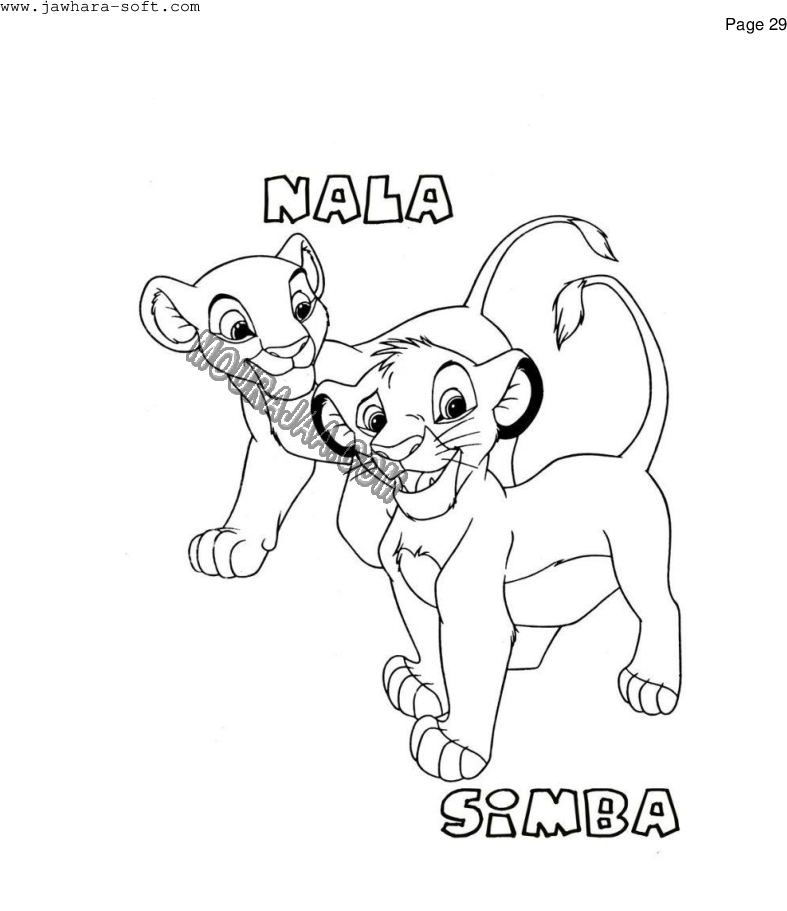 Lion King Coloring Pages