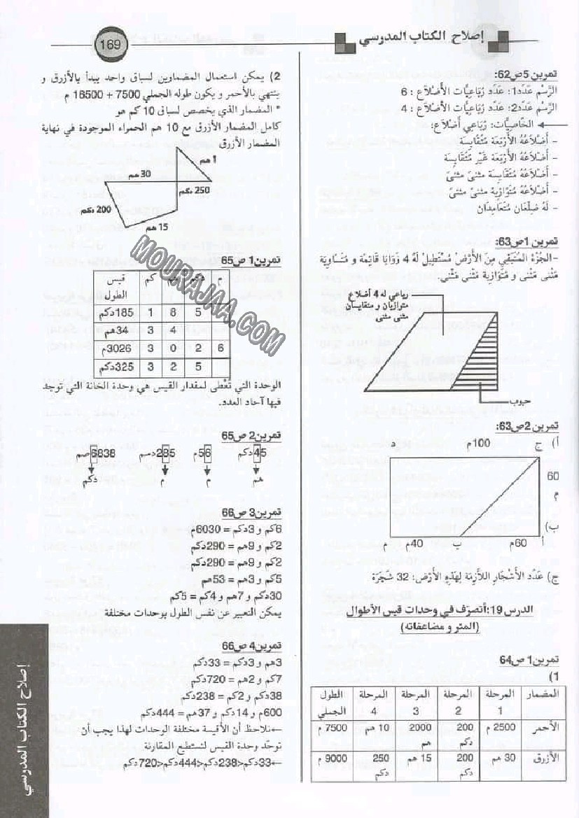 إصلاح الكتاب المدرسي سنة رابعة إبتدائي