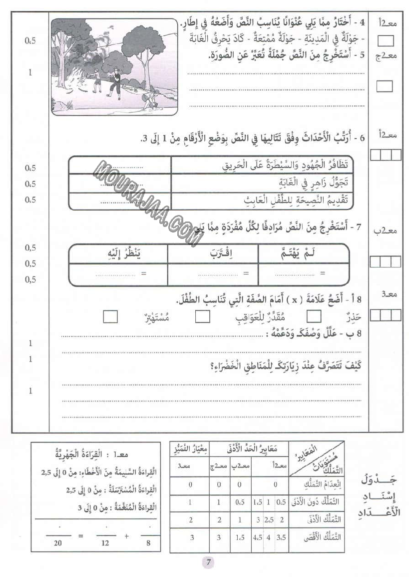 جسر النجاح سنة ثانية الثلاثي الثاني