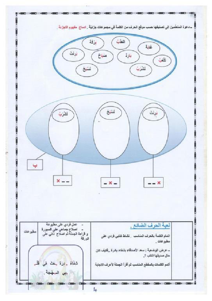 كتاب في القراءة و التعبير سنة أولى