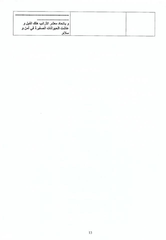 مذكرات كافة الوحدات عربية سنة ثالثة